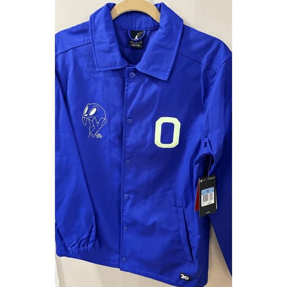 NEW Men's 2XL NIKE Air Jordan Retro 11 Concord Space Jam Jacket Blue 819119 482 - Picture 6 of 6